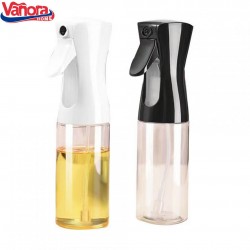 SET 2 STICLE CU PULVERIZATOR ULEI/OTET 200 ML, ALB SI