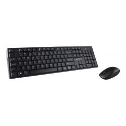 Kit tastatura + mouse Serioux NK9800WR, wireless 2.4GHz, US layout,