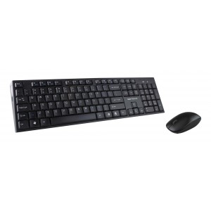 Kit tastatura + mouse Serioux NK9800WR, wireless 2.4GHz, US layout,