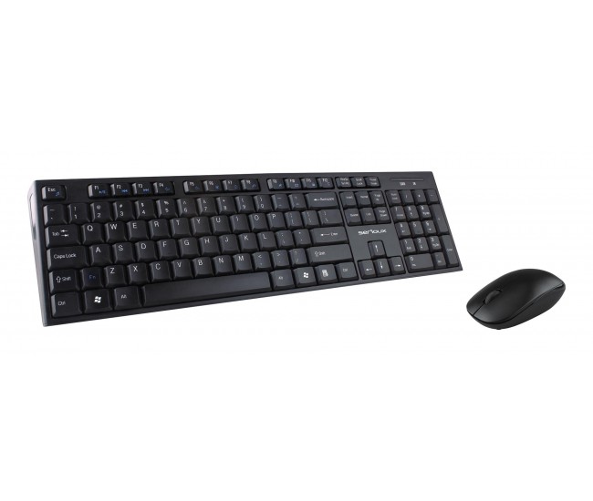 Kit tastatura + mouse Serioux NK9800WR, wireless 2.4GHz, US layout,