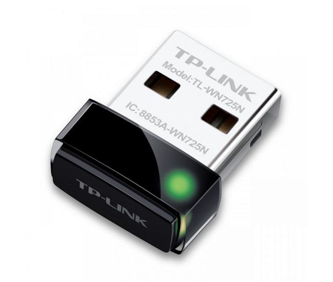 Adaptor wireless TP-Link, N150, USB2.0, Realtek, NANO size