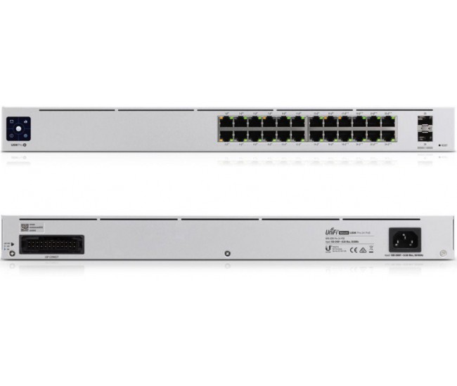 Switch Ubiquiti UniFi PRO USW-PRO-24-POE, 24 port, 10/100/1000 Mbps