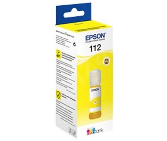 Cartus cerneala Epson 112 ECOTANK , pigment yellow, capacitate 70ml,