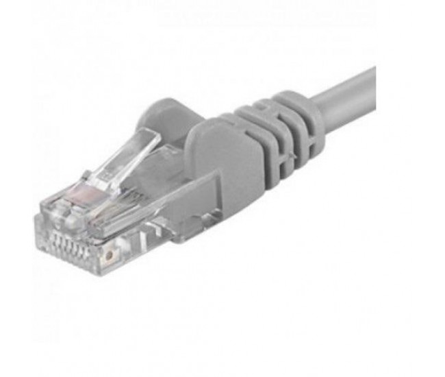 Patchcord UTP RJ45-RJ45 Cat.5e 1.5m gri,UTP-5E-1.5-G, pachcord din cupru