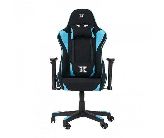 Scaun gaming X by Serioux, Torin, ajustabil, material textil, piston