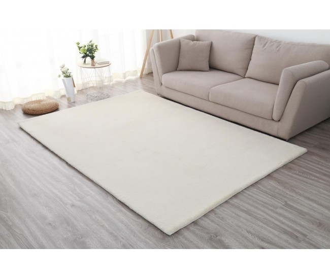 Covor Heinner Shaggy soft blanita Crem 50x90 cm