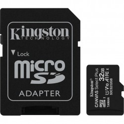 Card de Memorie MicroSD Kingston Select Plus, 32GB, Adaptor SD,