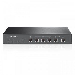 Router TP-Link TL-R480T+, 1xWAN 10/100, 1xLAN 10/100, 3xWAN/LAN configurabile,