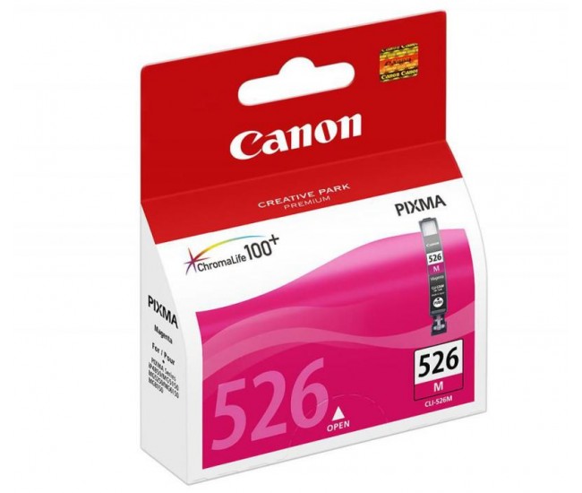 Cartus cerneala Canon CLI-526M, magenta, pentru Canon Pixma IP4850, Pixma