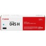 Toner Canon CRG045HC, Cyan, capacitate 2800 pagini, pentru seriile LBP61x