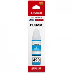 Cartus cerneala Canon GI-490 C, cyan, capacitate 70ml, pentru echipamente
