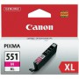 Cartus cerneala Canon CLI-551XL, magenta, capacitate 11ml, pentru Canon Pixma
