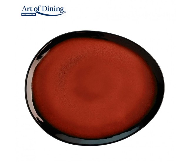 FARFURIE OVALA CERAMICA 28 CM, VULCANO, ART OF DINING BY