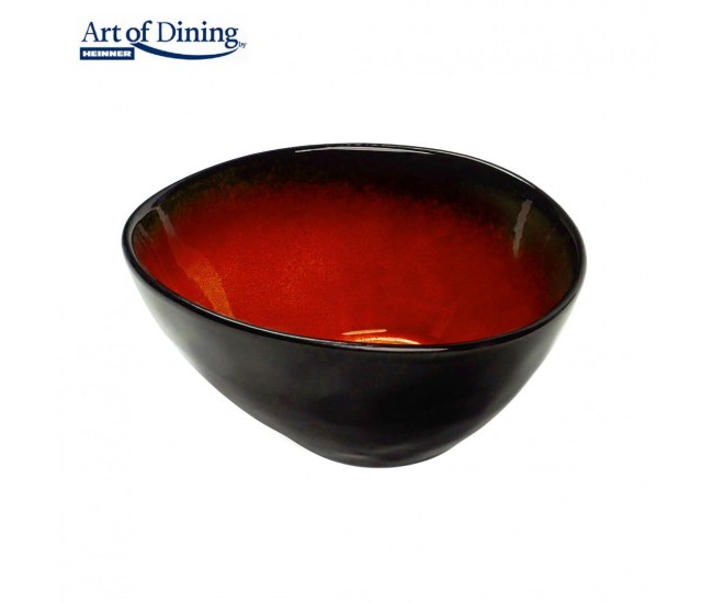 BOL OVAL CERAMICA 16 CM, VULCANO, ART OF DINING BY