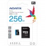 Card de Memorie MicroSD ADATA Premier, 256GB, Adaptor SD, Class