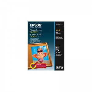Hartie foto Epson S042549, dimensiune 10x15cm, 500 coli, tip glossy,