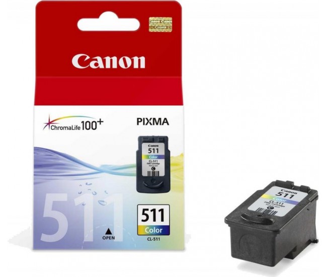 Cartus cerneala Canon CL-511, color, capacitate 9ml / 245 pagini,
