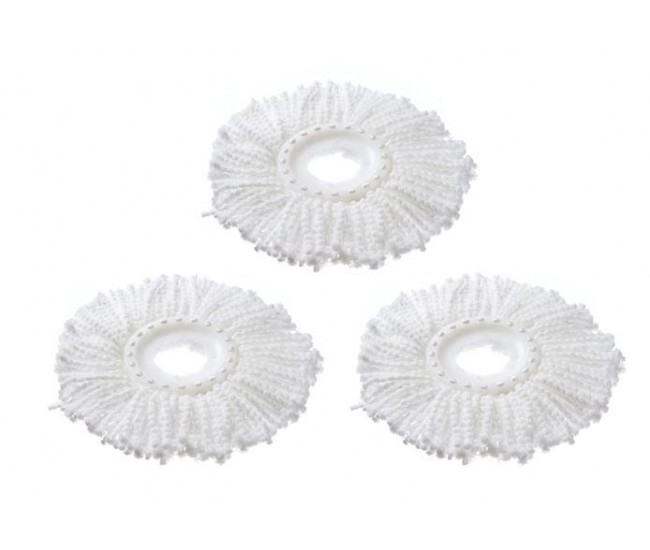 SET 3 REZERVE MOP ROTATIV 360,EASY CLEAN, VANORA HOME