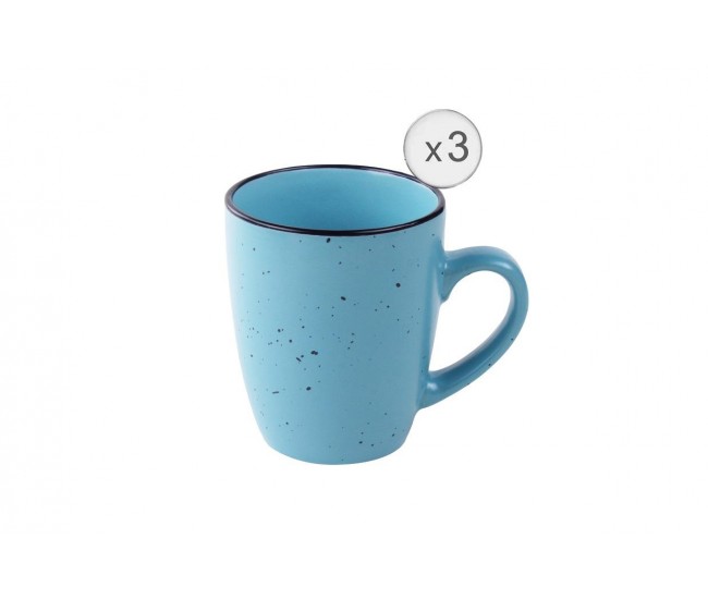 SET 3 CANI CERAMICA 354 ML, ELECTRA, ART OF DINING