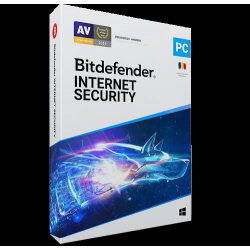 Licenta retail Bitdefender Internet Security - protectie completapentru Windows, valabila