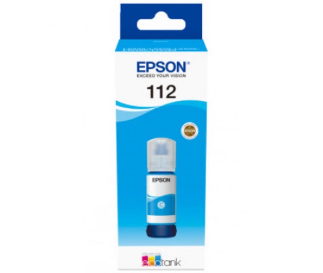 Cartus cerneala Epson 112 ECOTANK , pigment cyan, capacitate 70ml,
