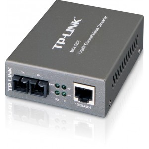 Switch media convertor TP-Link, 2 porturi (1x1000Mbps SC, 1x10/100/1000 Mbps