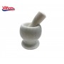MOJAR CU PISTIL DIN MARMURA, DIA 9.5 CM, VANORA HOME
