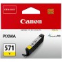 Cartus cerneala Canon CLI-571Y, yellow, capacitate 7ml, pentru Canon Pixma