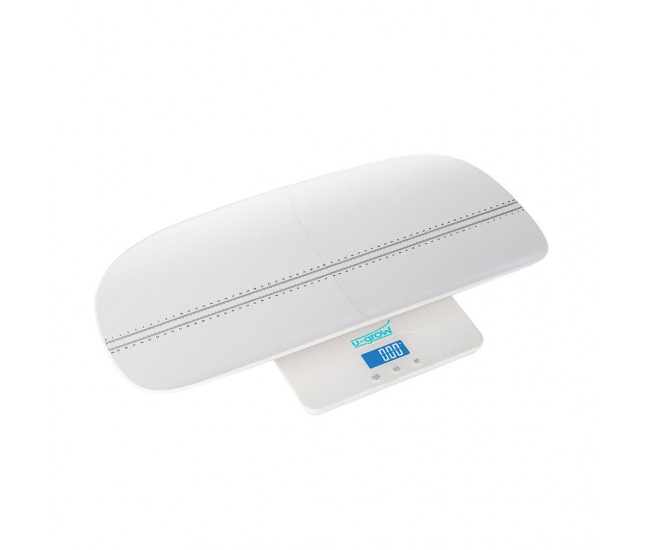 Cantar digital corporal 2in1 pentru bebe si mama, U-Grow, Display