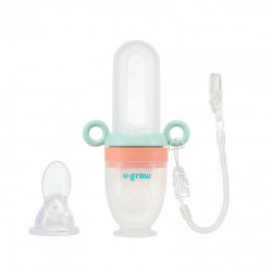 Dizpozitiv de hranire cu 2 tetine : suzeta fructe +