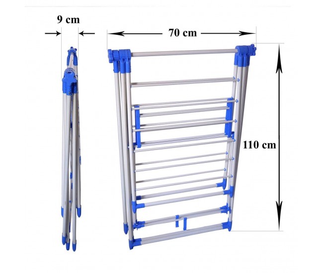 Uscator de rufe, pliabil, capacitate de uscare 11 m