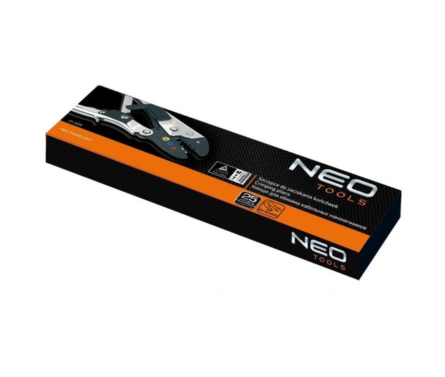 Cleste de sertizare terminale 22-10 AWG, 210 mm, NEO