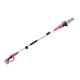 Drujba electrica pentru crengi cu maner telescopic, 20 V Li-Ion, cu acumulator 4 Ah, incarcator, Worcraft