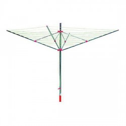 Uscator rufe, pentru exterior, 4 brate, capacitate de uscare 40 m Uscator rufe, pentru exterior, 4 brate, capacitate de uscare 40 m