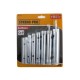 Set chei tubulare teava, 10 piese, 6-22 mm, Strend Pro