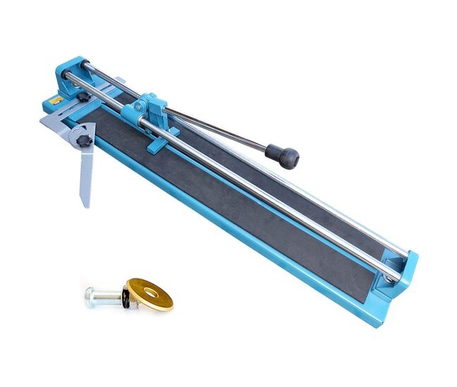 Masina de taiat gresie si faianta, ghidaj dublu, taiere la unghi, 65 cm, CADOU rola taietoare din titan, Strong Strend Pro