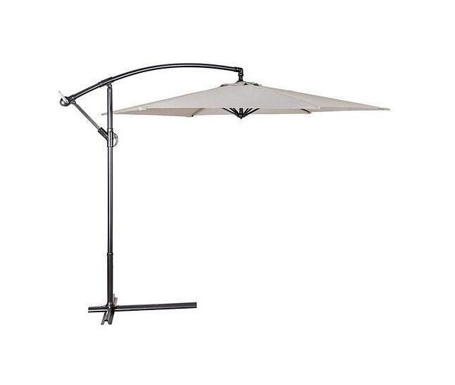 Umbrela gradina/terasa, articulatie tip banana, bej, 300 cm, Demi