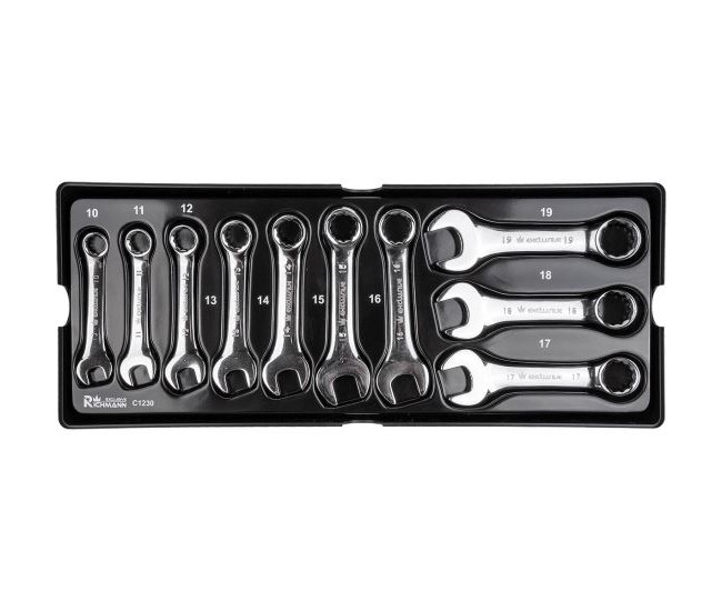 Set chei combinate scurte, sertar TIP A (385x150 mm) pentru dulap mobil, 10-19 mm, 10 buc, RICHMANN EXCLUSIVE