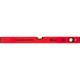 Nivela (boloboc), rosu, 2 bule, 60 cm, Richmann Exclusive