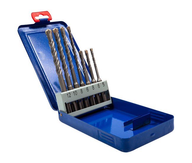 Set 7 burghie pentru beton, SDS PLUS, 5-12 mm, Richmann