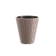Ghiveci decorativ de flori, rotund, cafeniu, 18/37 L, 39x43.6 cm, Sandy  