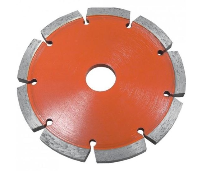 Disc diamantat segmentat, caneluri, taiere uscata, 115 mm, Dedra