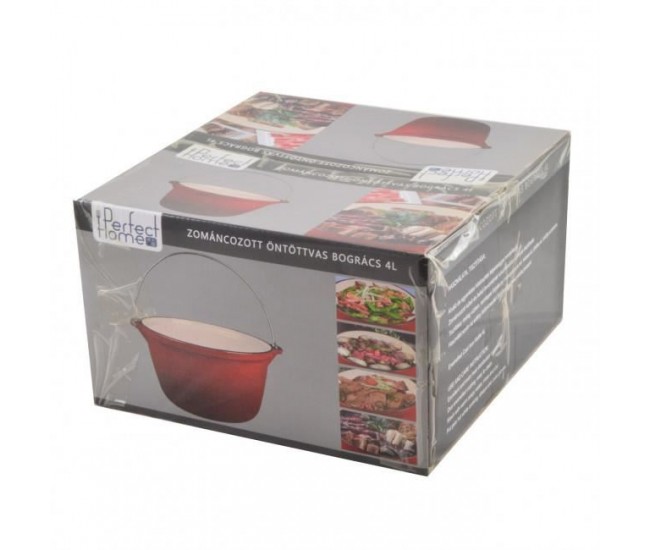 Ceaun, tuci, fonta, emailat, 4 L, Perfect Home 