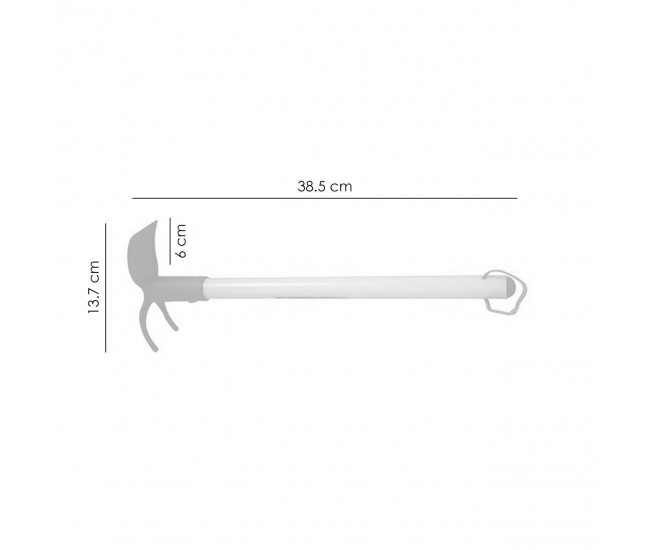 Sapaliga, 60x137x385 mm, maner plastic, Strend Pro