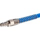 Furtun aer/presiune, spiralat, PU, albastru, 8x5 mm, 10 bar, 10 m, Richmann Exclusive
