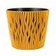 Ghiveci decorativ de flori, rotund, mustar, 18.9x16.5 cm, Sandy Round Ghiveci decorativ de flori, rotund, mustar, 18.9x16.5 cm, Sandy Round