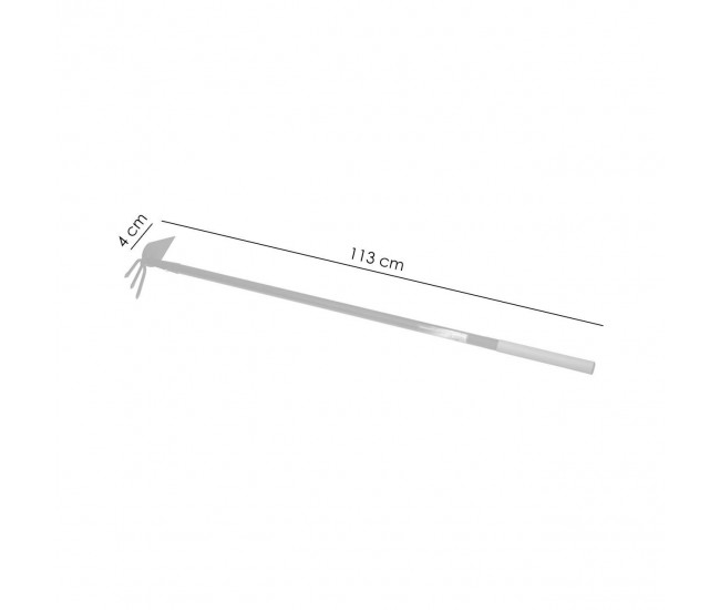 Sapaliga, ascutita, cu coada metalica, 3 dinti, 113 cm, Richmann Exclusive