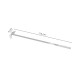 Sapaliga, ascutita, cu coada metalica, 3 dinti, 113 cm, Richmann Exclusive