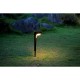 Lampa solara pentru gradina, senzor de miscare, 1 LED, 10.2x13x52.5 cm