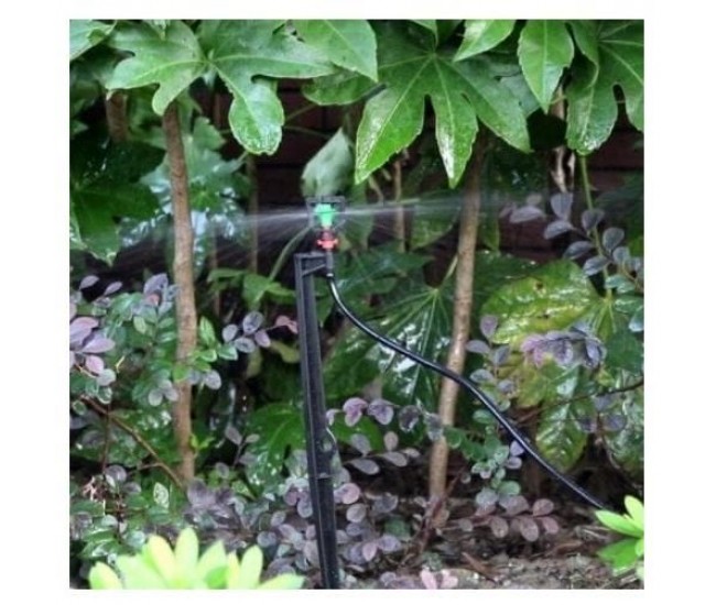 Sistem irigatii cu aspersor rotativ, 62 piese, 20 m, GardenLine